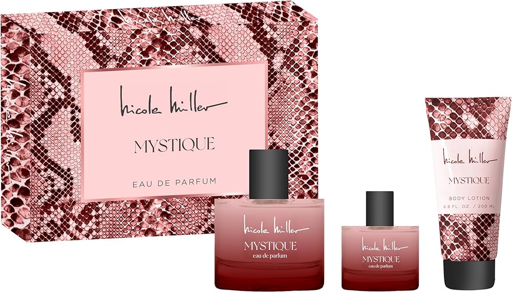 Amazon.com : Nicole Miller Mystique Eau de Parfum 3 Piece Gift Set